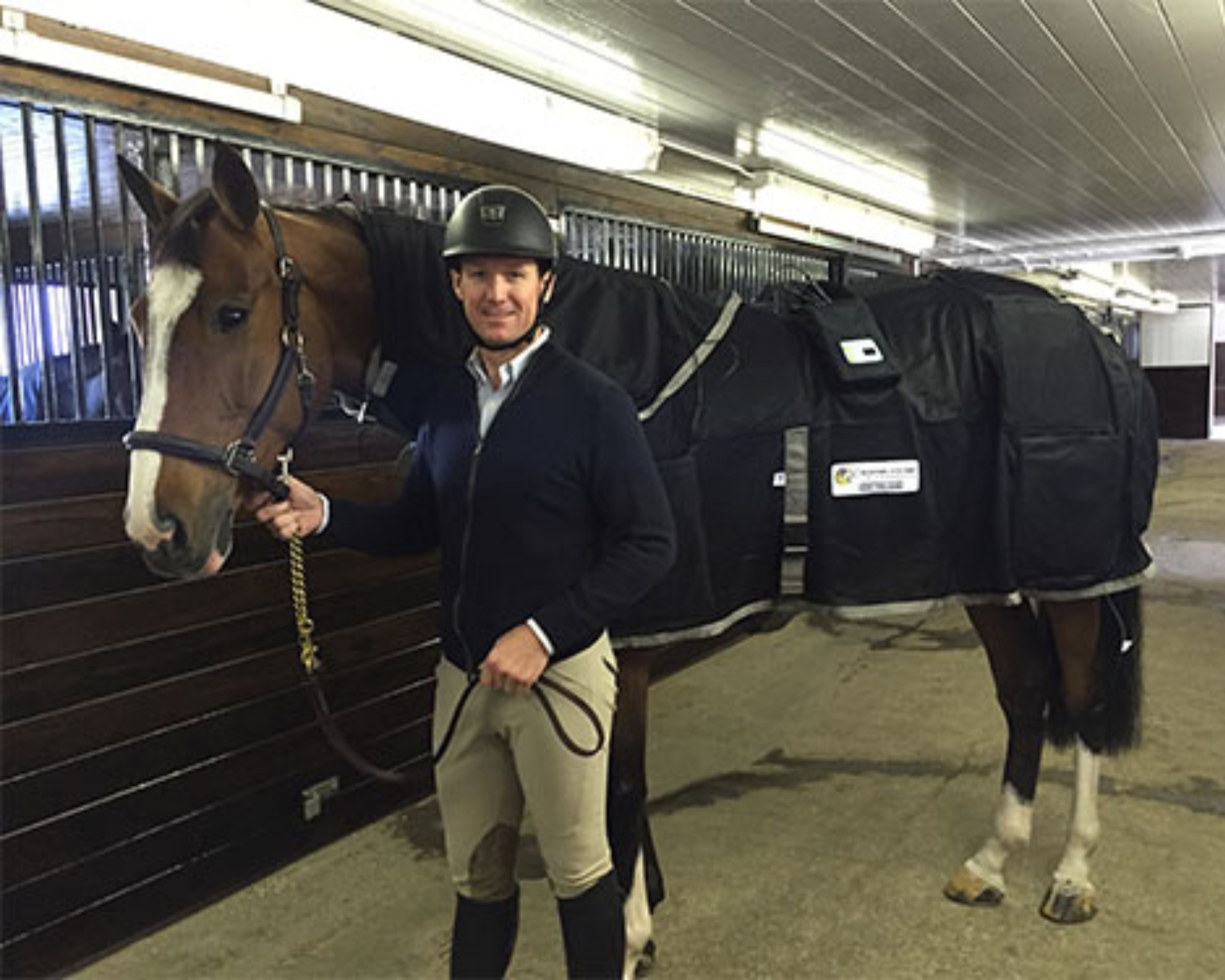 McLain Ward Chooses the Respond Blanket for Top-Level Horse Care